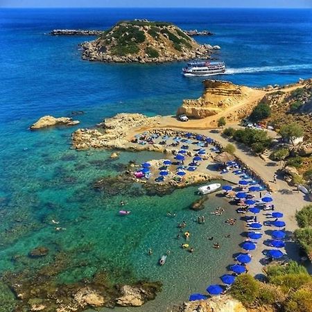 Grande Blue Suites With Private Bay Archangelos  Buitenkant foto