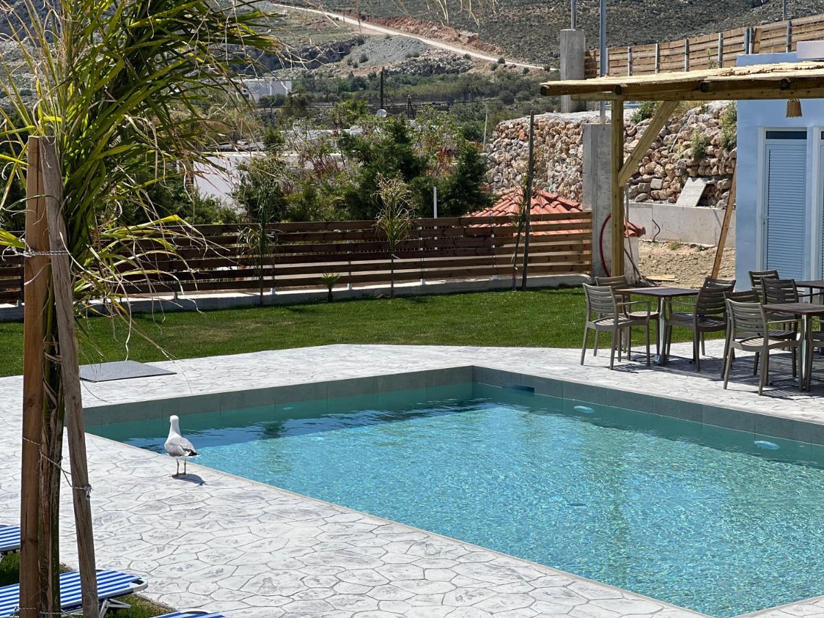 Grande Blue Suites With Private Bay Archangelos  Buitenkant foto